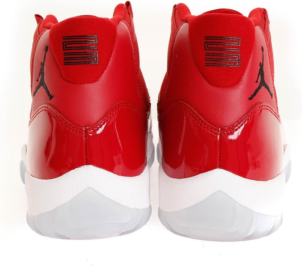 Детские кроссовки Jordan Air 12 Retro Bg French Black/Red Nike, красный/черный/белый — фото 3
