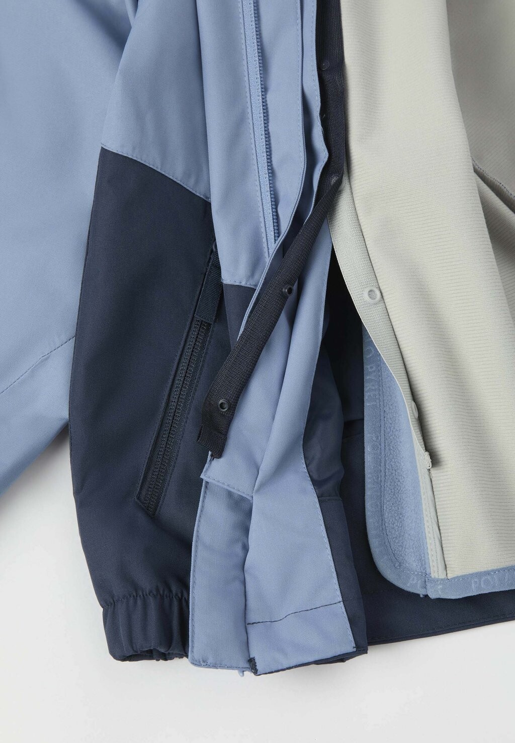 

Водонепроницаемая куртка TWO-TONE Polarn O. Pyret, светло-голубой