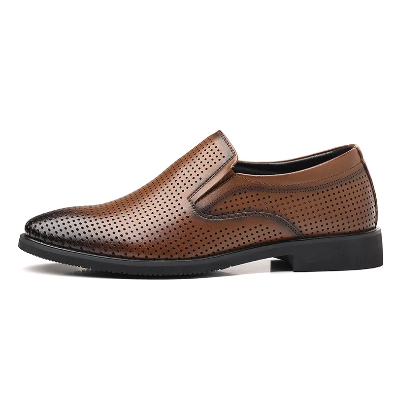 Повседневные туфли мужские POPULAR ROUSE PR, Tea Brown Cut-Out