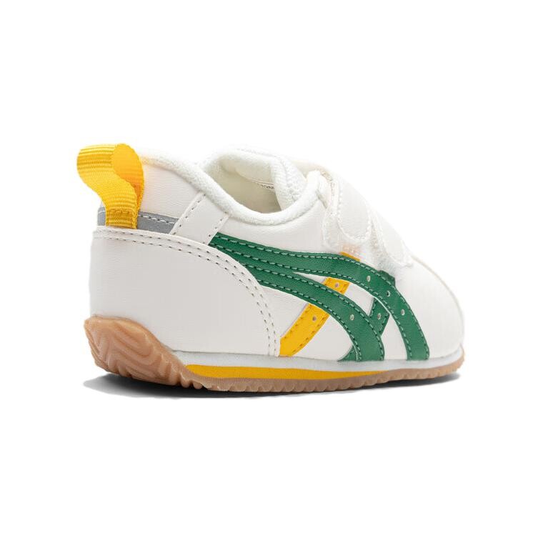Кроссовки Asics Suku Toddler Shoes TD Low-top White/Green/Yellow, белый/зеленый/желтый — фото 4