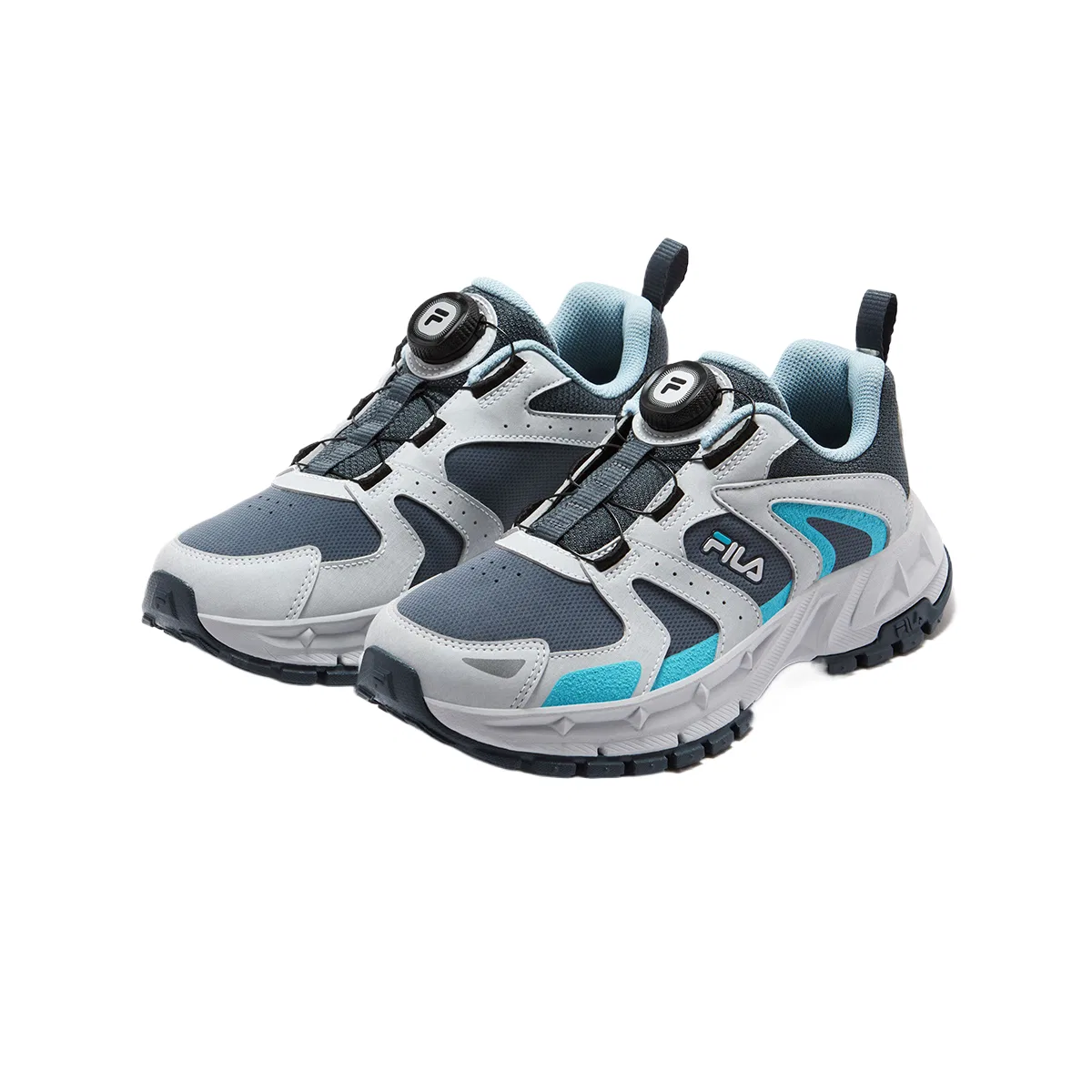 Детские кроссовки для активного отдыха FILA KIDS Performance FPH Marine Style Tempest Blue/Day Stone Gray — фото 4