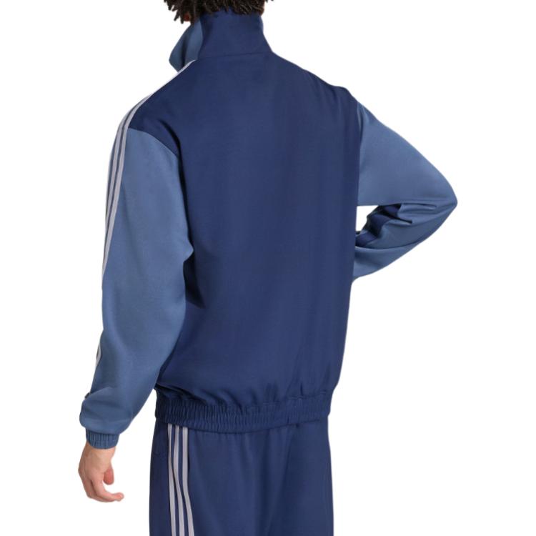 Adidas Originals Куртка мужская, Medium Blue Gray/Navy Blue — фото 4