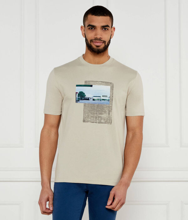 

Футболка te_ontheway Regular fit Boss Orange, желтый