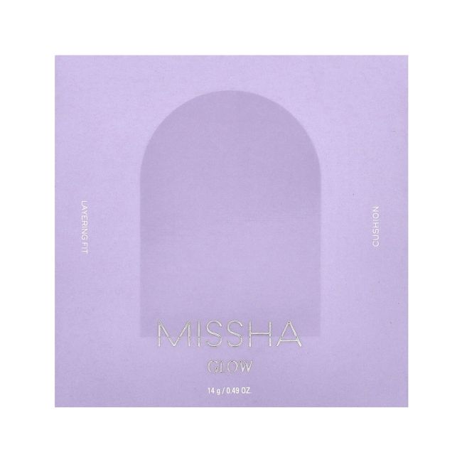 Сменная тональная основа Glow Cushion с губкой Missha, цвет 17 — фото 2