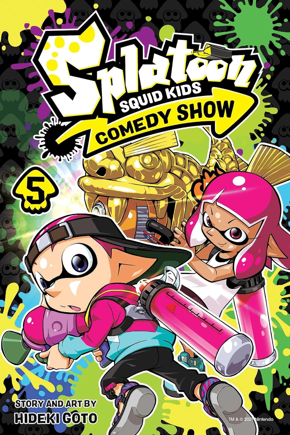 

Splatoon: Squid Kids Comedy Show, Vol. 5 (VIZ Media LLC)