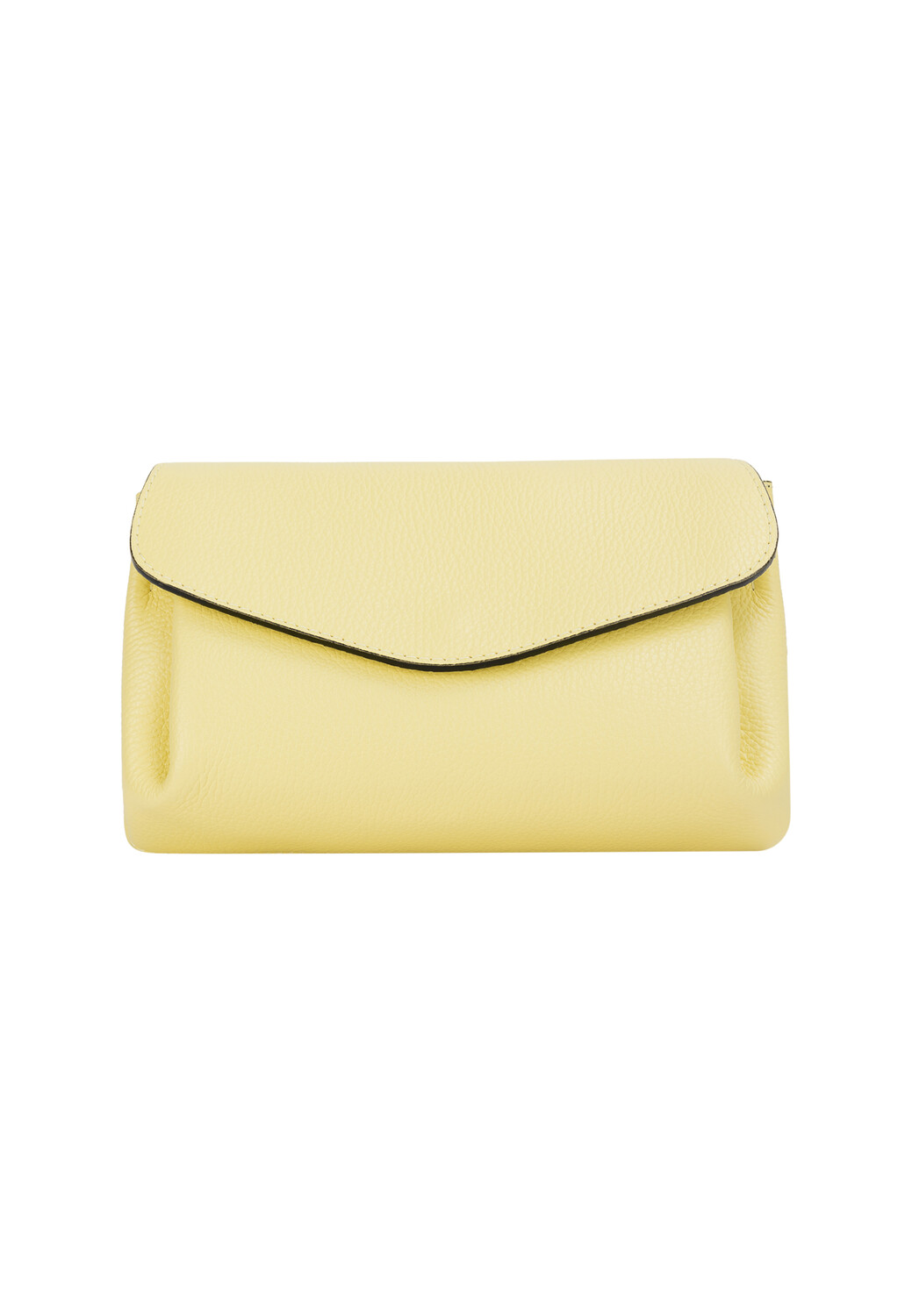 

Сумка через плечо faina Crossbody Bag Aus Leder, светло-желтый