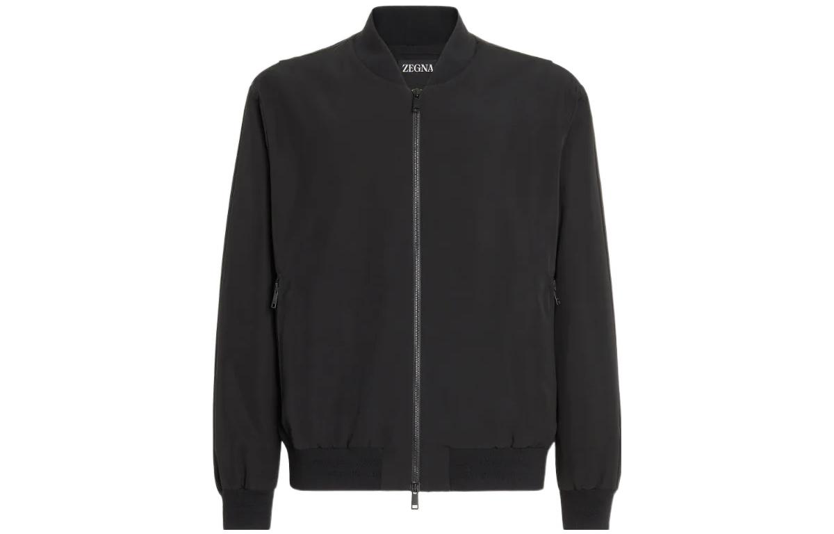 

Куртка мужская черная Ermenegildo Zegna, Черный, Куртка мужская черная Ermenegildo Zegna