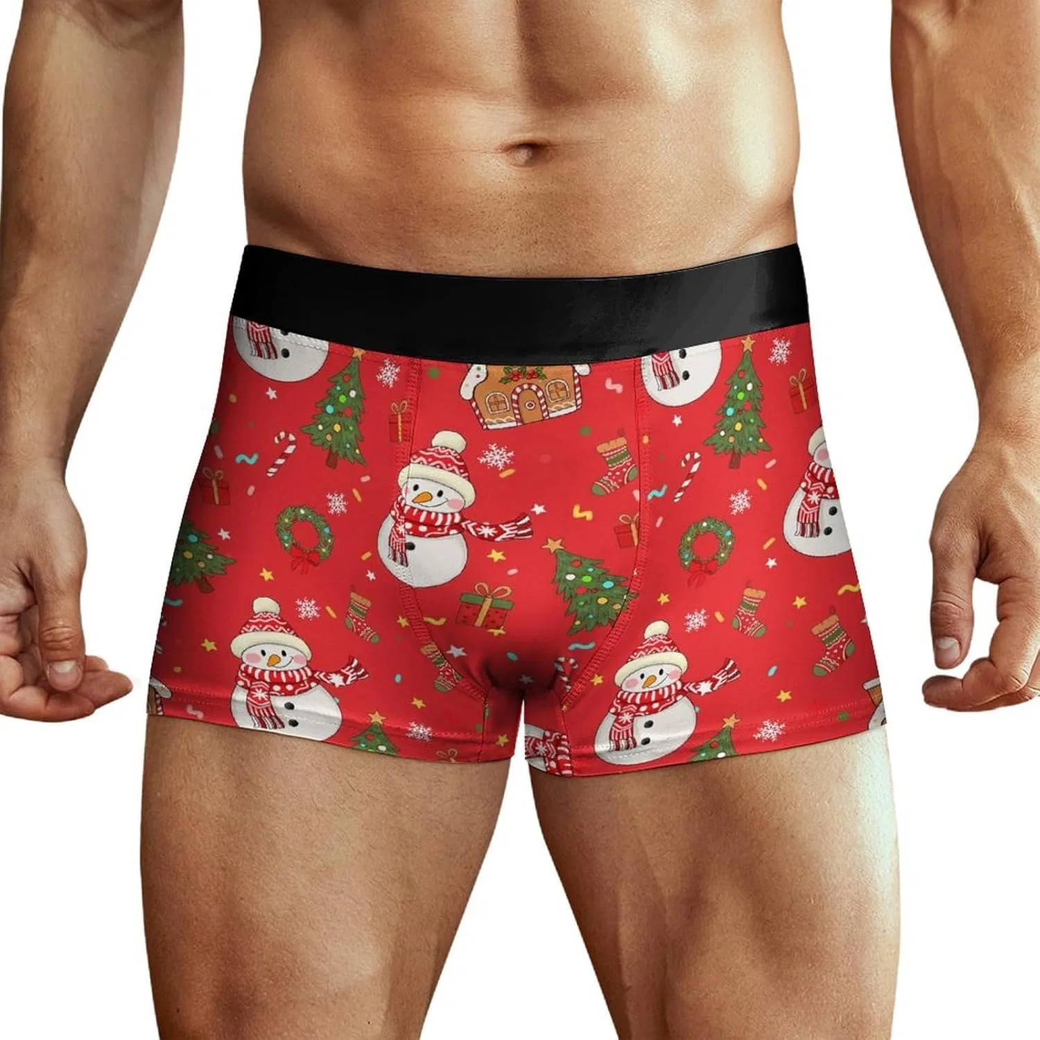 Боксеры анималистика, Christmast
