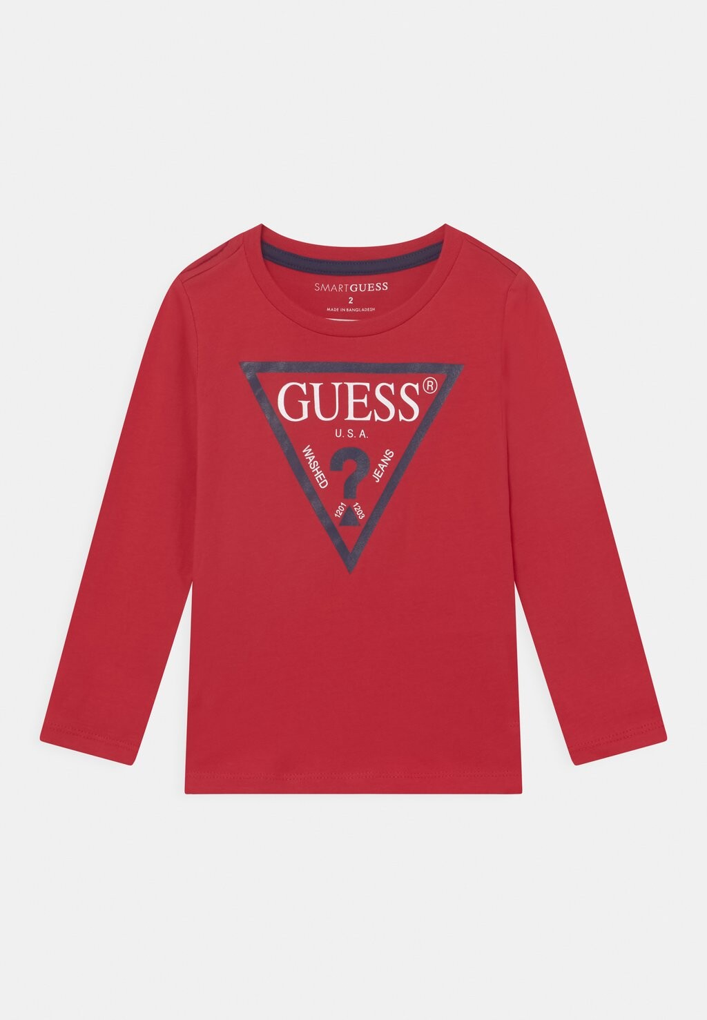 

Топ с длинными рукавами TODDLER CORE Guess, цвет red hot