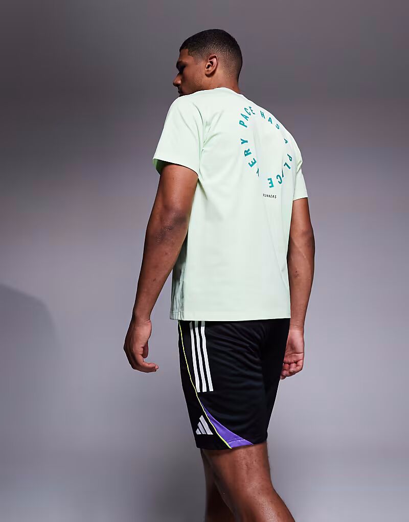 Шорты adidas Football Tiro 25 черного и белого цвета Adidas Performance — фото 2