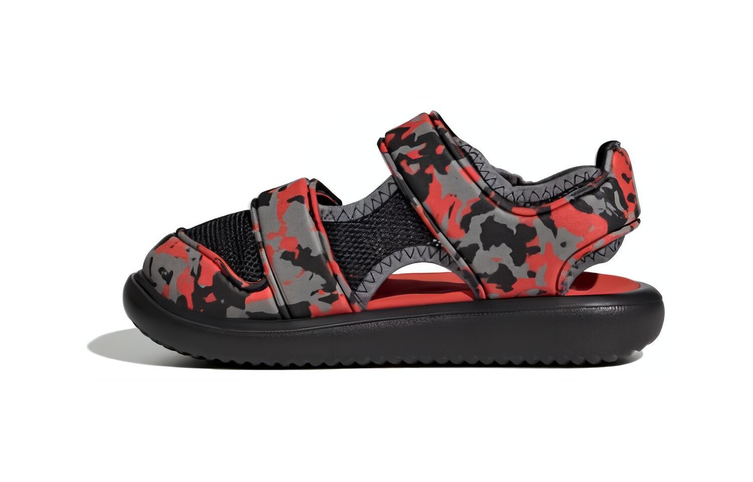 

Комфортные сандалии Детские сандалии PS Серый/Красный Adidas, серый/красный