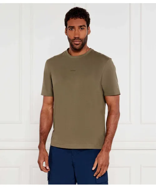 

Футболка тчуп Relaxed fit Boss Orange, зеленый