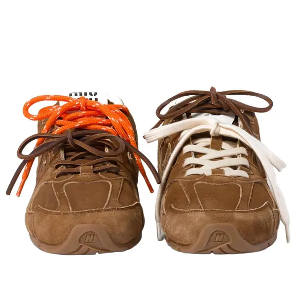 Кроссовки x miu miu 530 sl 5e165e-z5o-f0401 New Balance, коричневый — фото 3