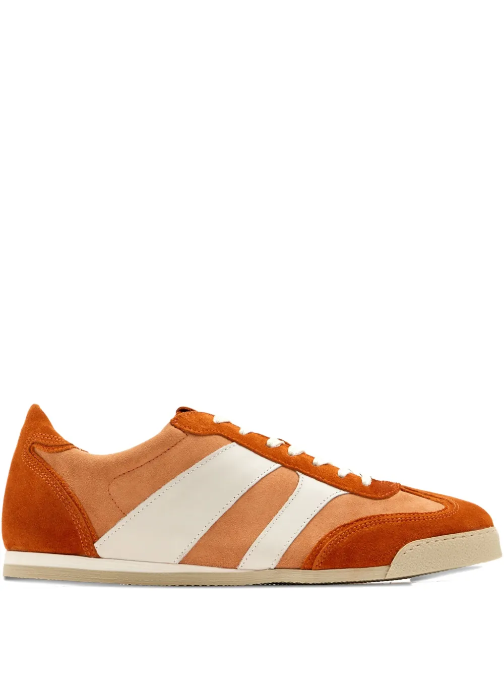 

Кроссовки с замшевыми вставками Collegium, оранжевый