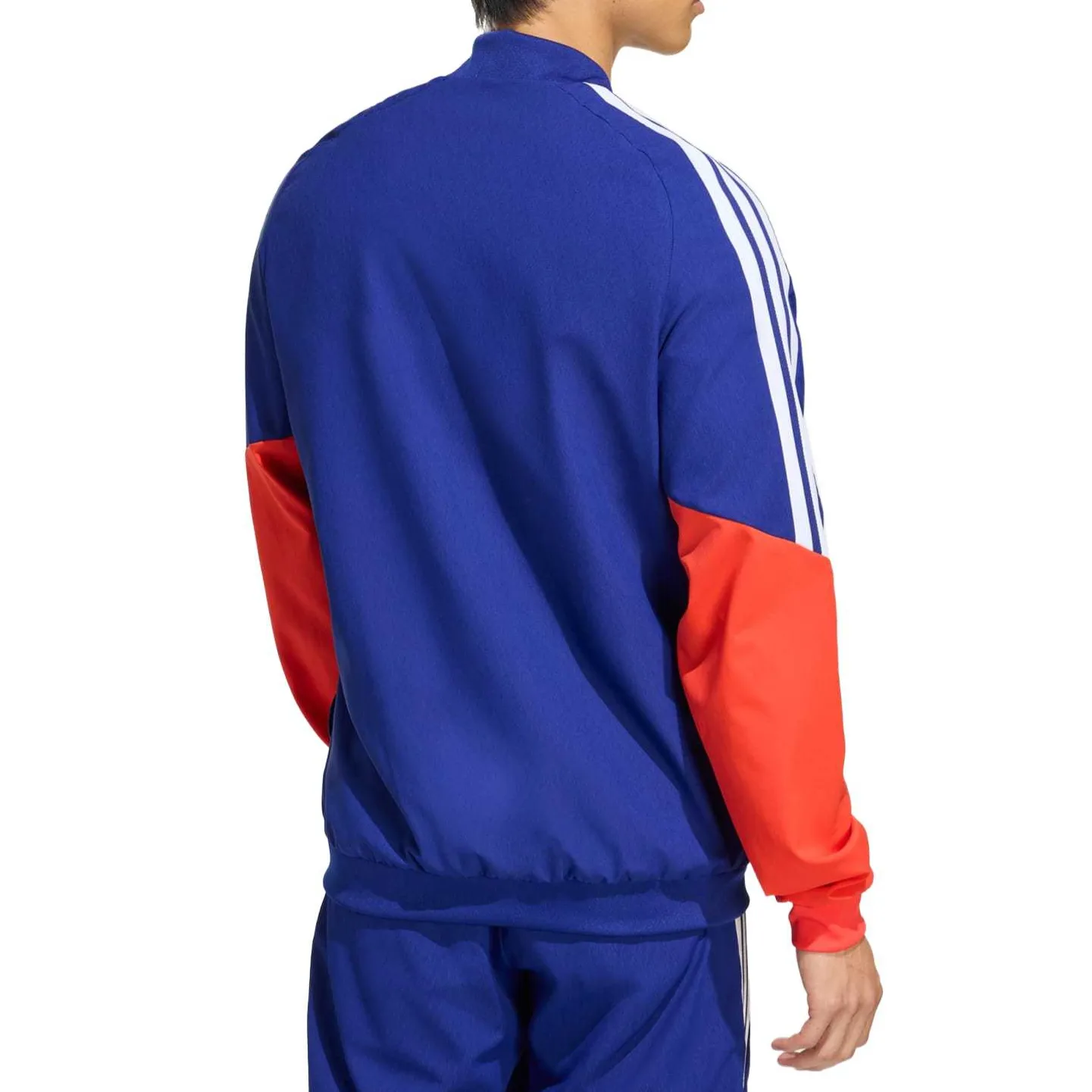 Adidas Куртка мужская AEROREADY Japan Blue с отложным воротником — фото 4