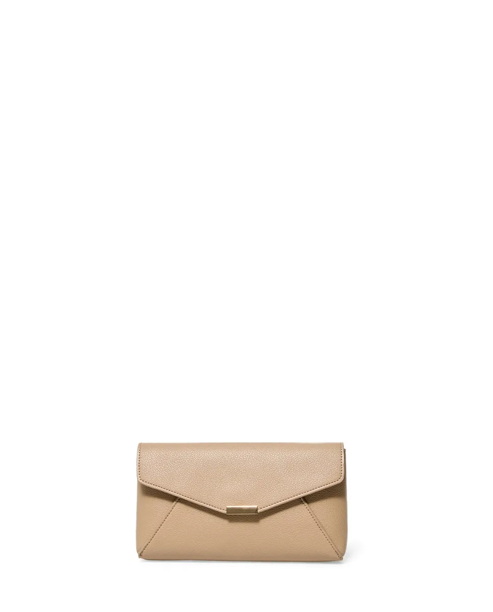 

Мини-сумка с треугольным клапаном Sfera, коричневый