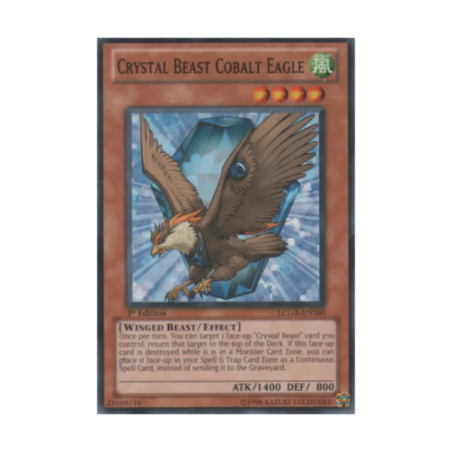 

CCG Кристальный зверь Кобальтовый орел (Обычный), Yu-Gi-Oh - Legendary Collection 2 - Singles