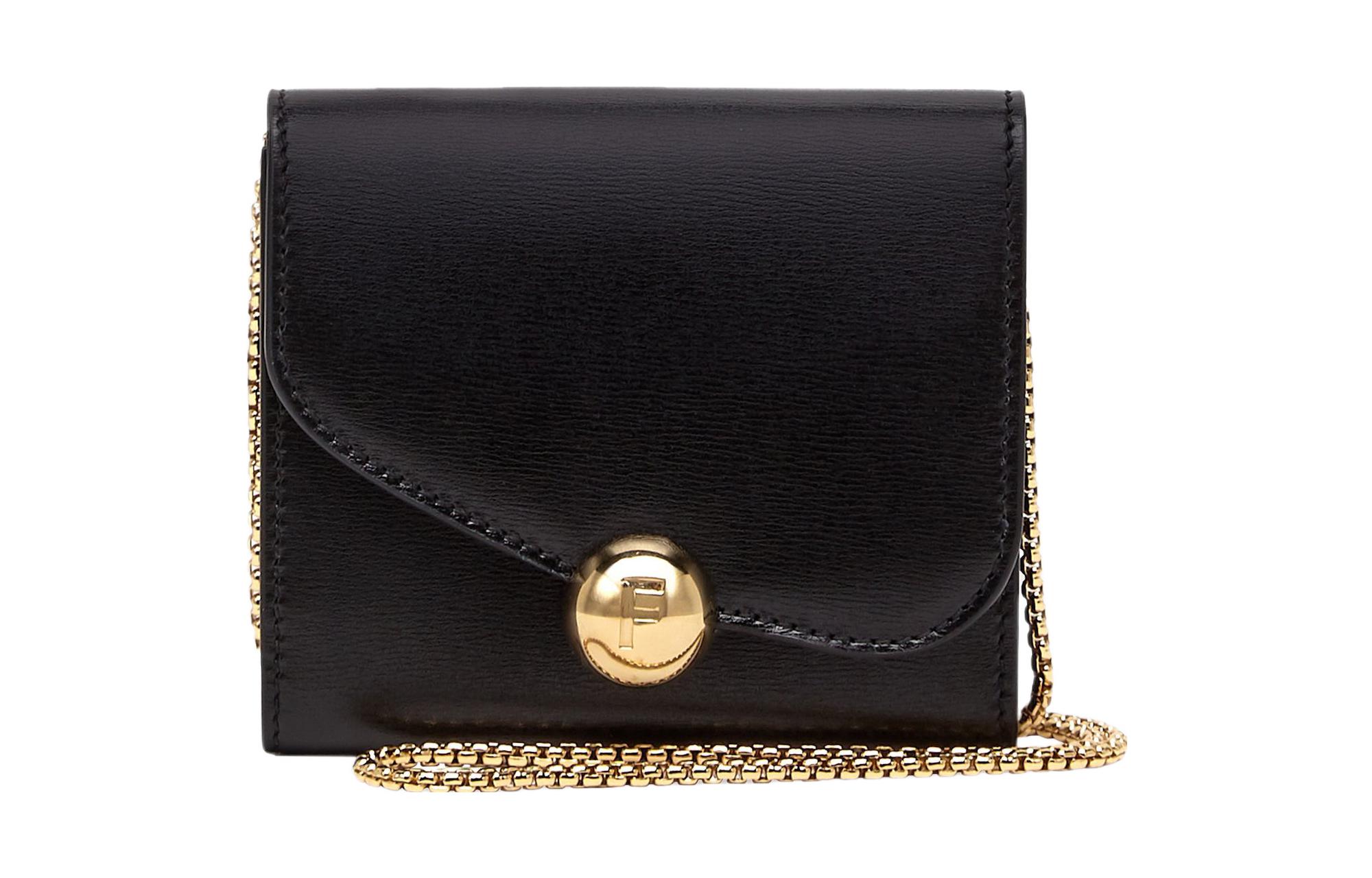 

Ferragamo Женский бумажник Palm Calfskin Regular черный