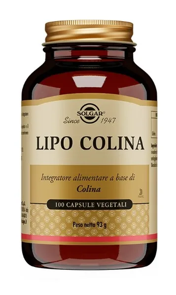 

Растительные капсулы Lipo Choline 100Cps Solgar