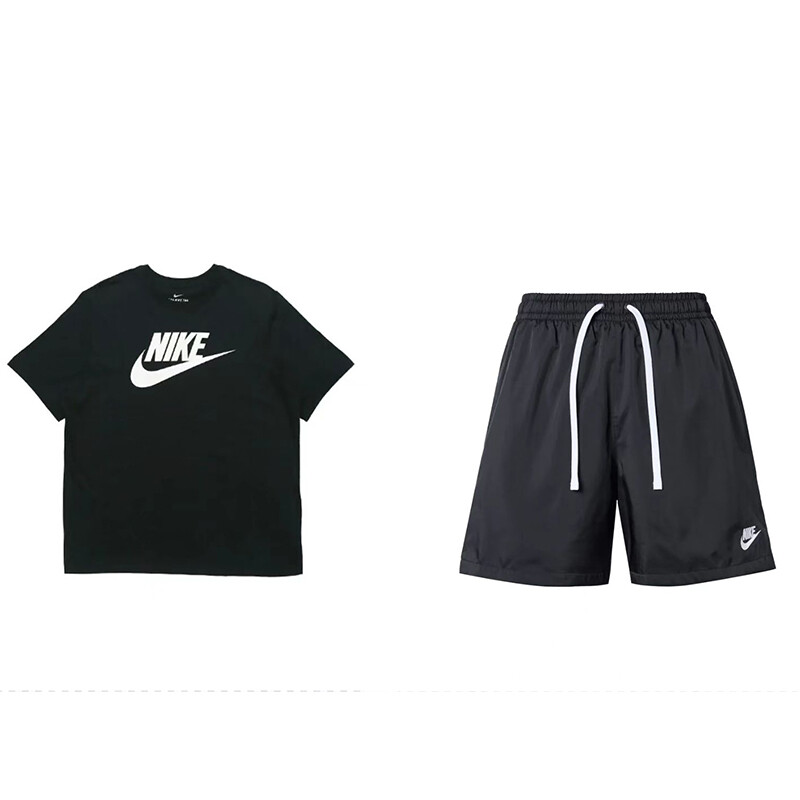 

Повседневная спортивная одежда унисекс черный Nike, черный