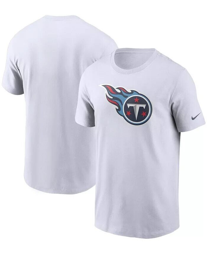 

Мужская белая футболка с логотипом Tennessee Titans Primary Nike
