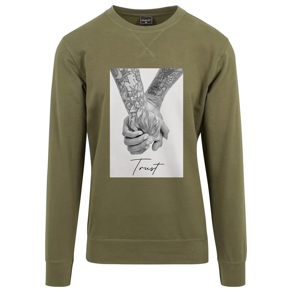 

Толстовка Mister Tee Trust 2.0, зеленый