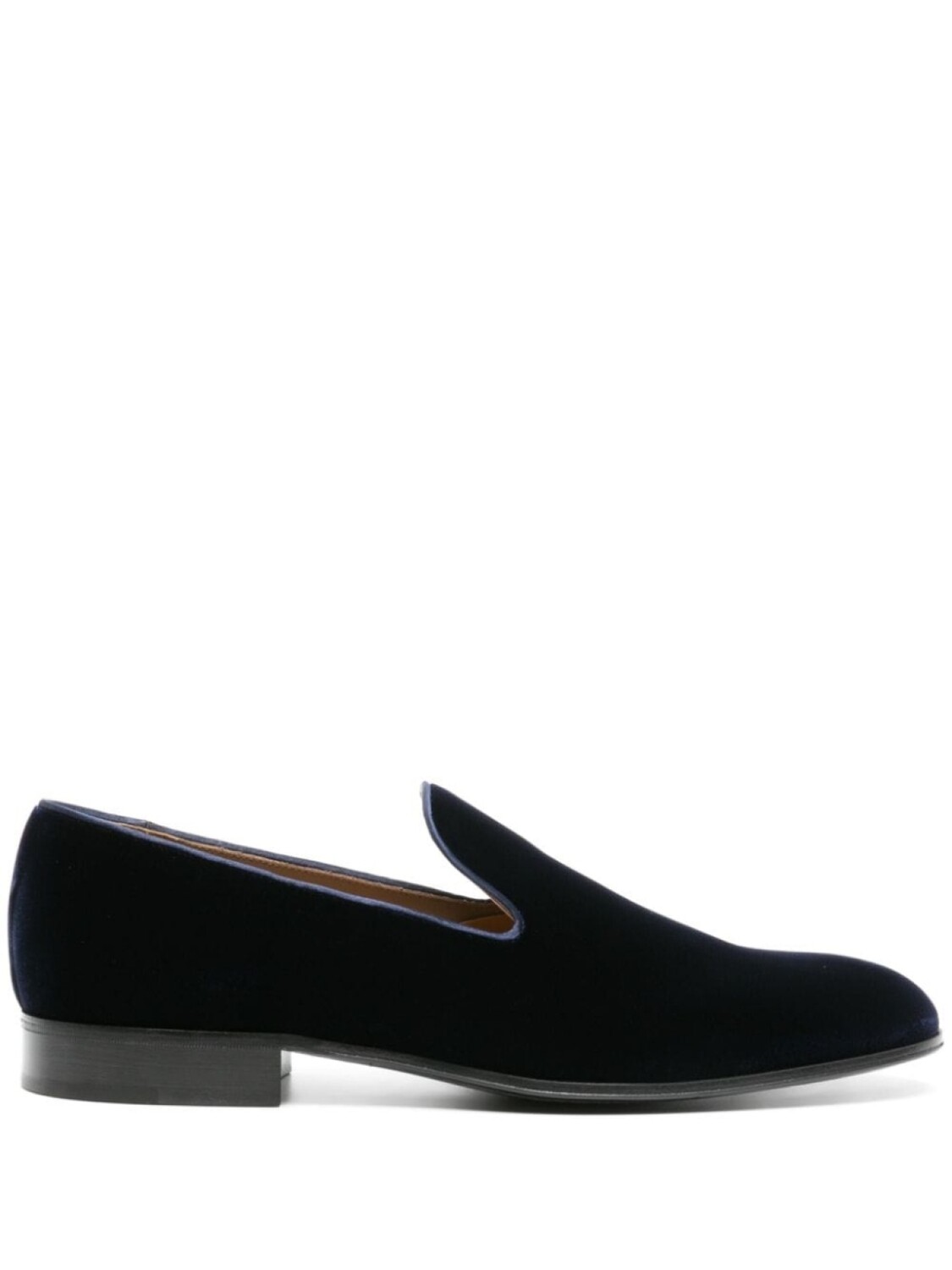 

Gianvito Rossi бархатные лоферы Jean, синий
