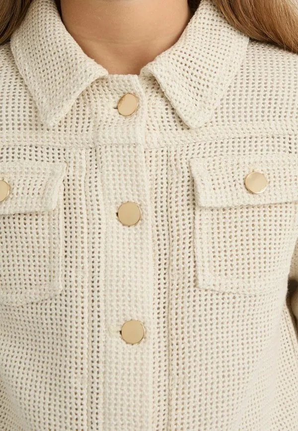 Текстурированная легкая куртка дальнобойщика renzo Reiss, Neutral — фото 4