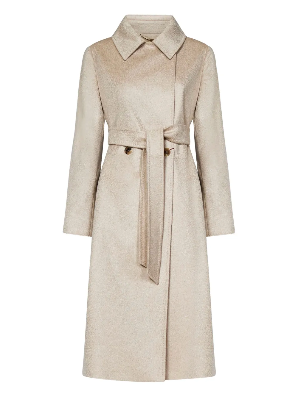 

Двубортное пальто MAX MARA, нейтральный