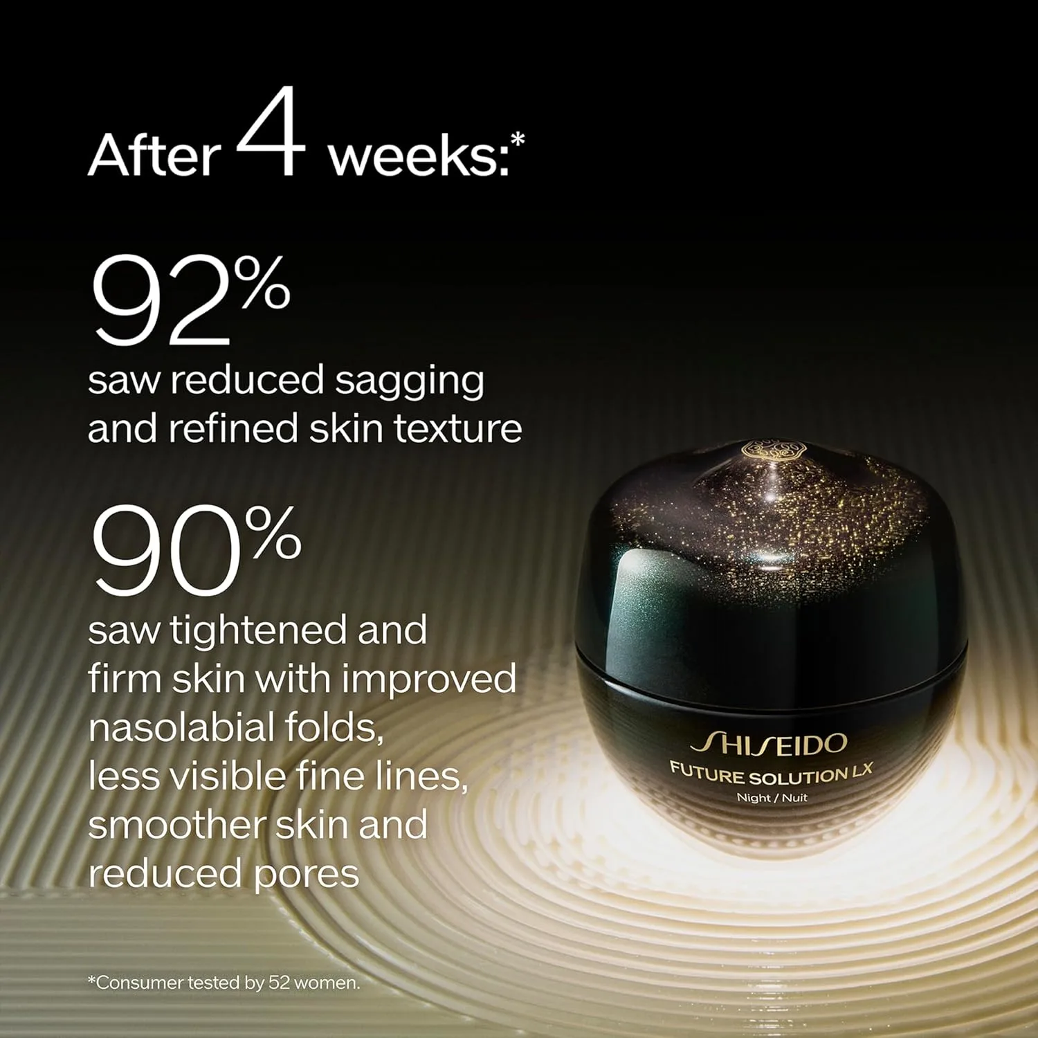 Крем для лица Shiseido — Future Solution LX Total Regenerating Cream - - Ночной увлажняющий против старения, 50 мл — фото 3