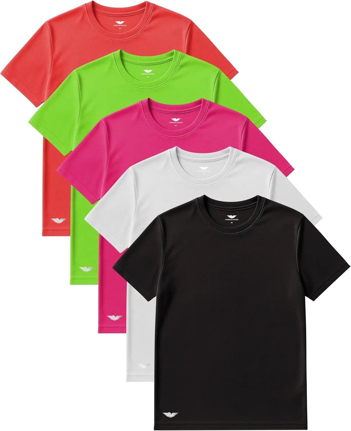 

Футболка American Heaven мужская с коротким рукавом и сетчатым кроем