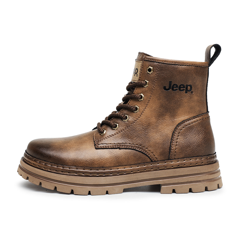 

Jeep Ботинки Martin мужские Black, Chestnut Brown