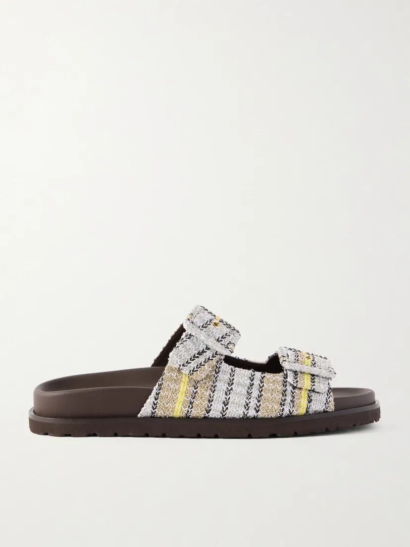 Сандалии Clea в полоску Missoni, бежевый