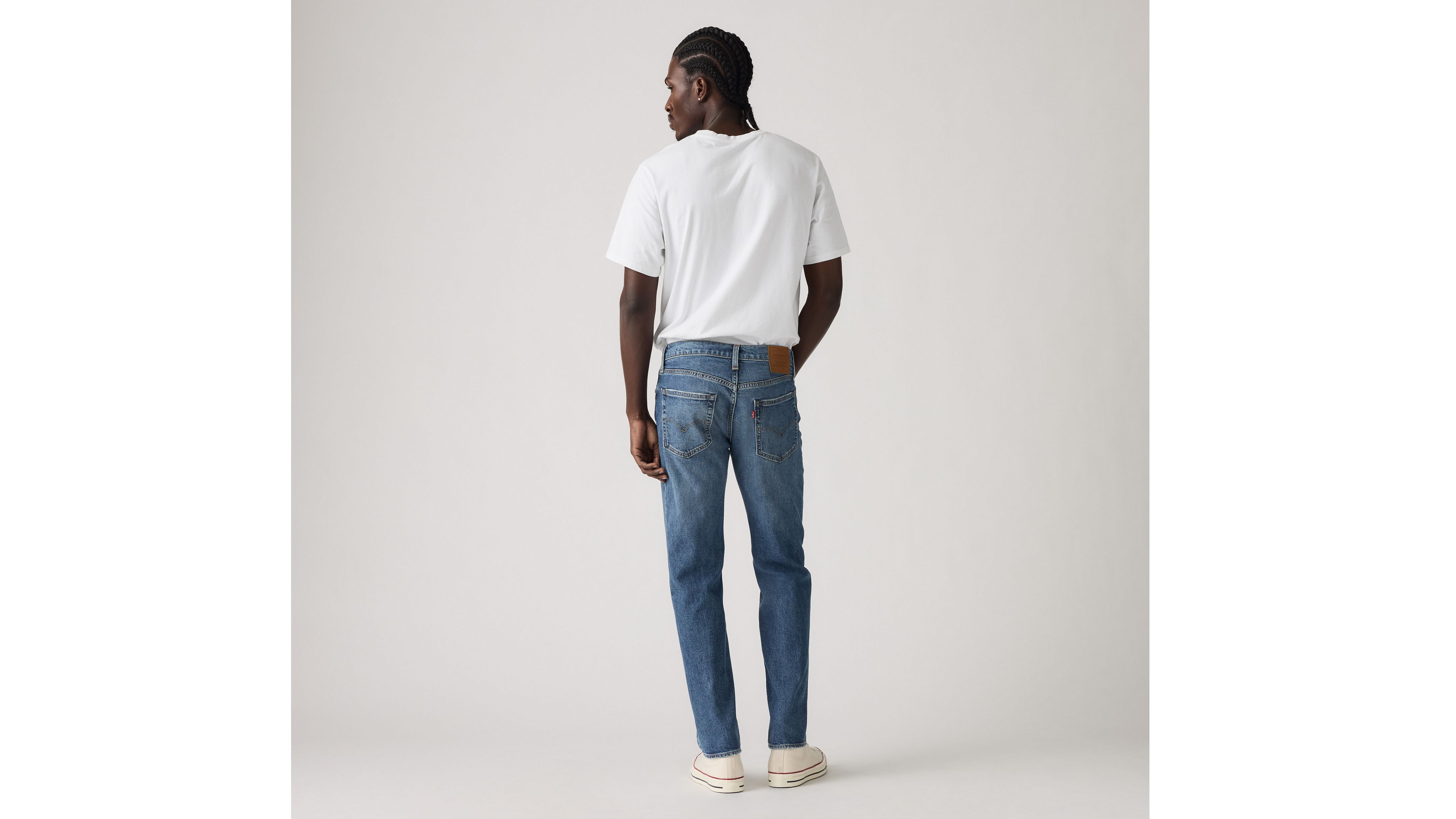 Мужские джинсы 502 Taper Fit Levi's, Denim Detour - Medium Wash — фото 3