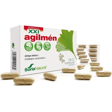 

Agilmen Sustainable Release - 30 таблеток, Soria Natural