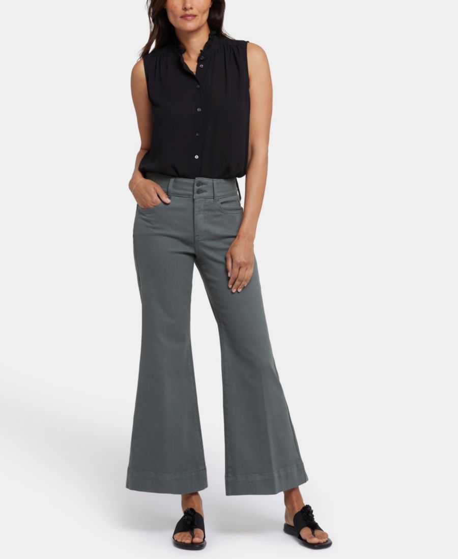 

Женские джинсы-палаццо Mia до щиколотки NYDJ, Sage Leaf