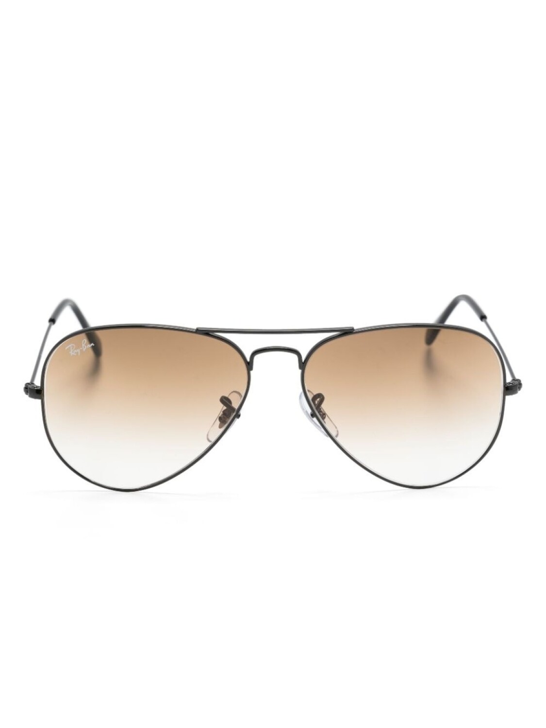 

Солнцезащитные очки-авиаторы с эффектом градиента Ray-Ban, черный