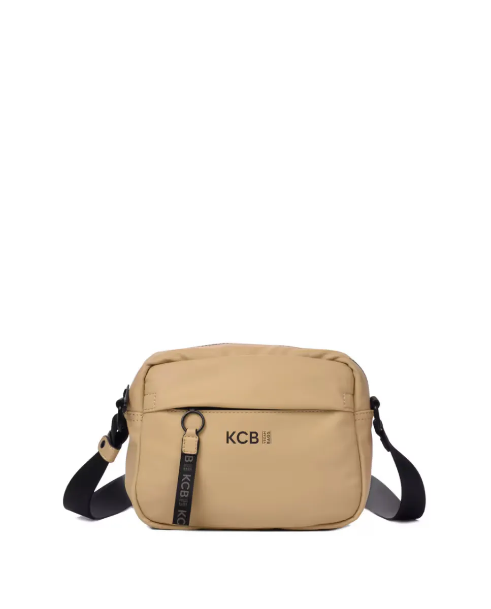 

Маленькая женская сумка через плечо на молнии Kcb, цвет Camel