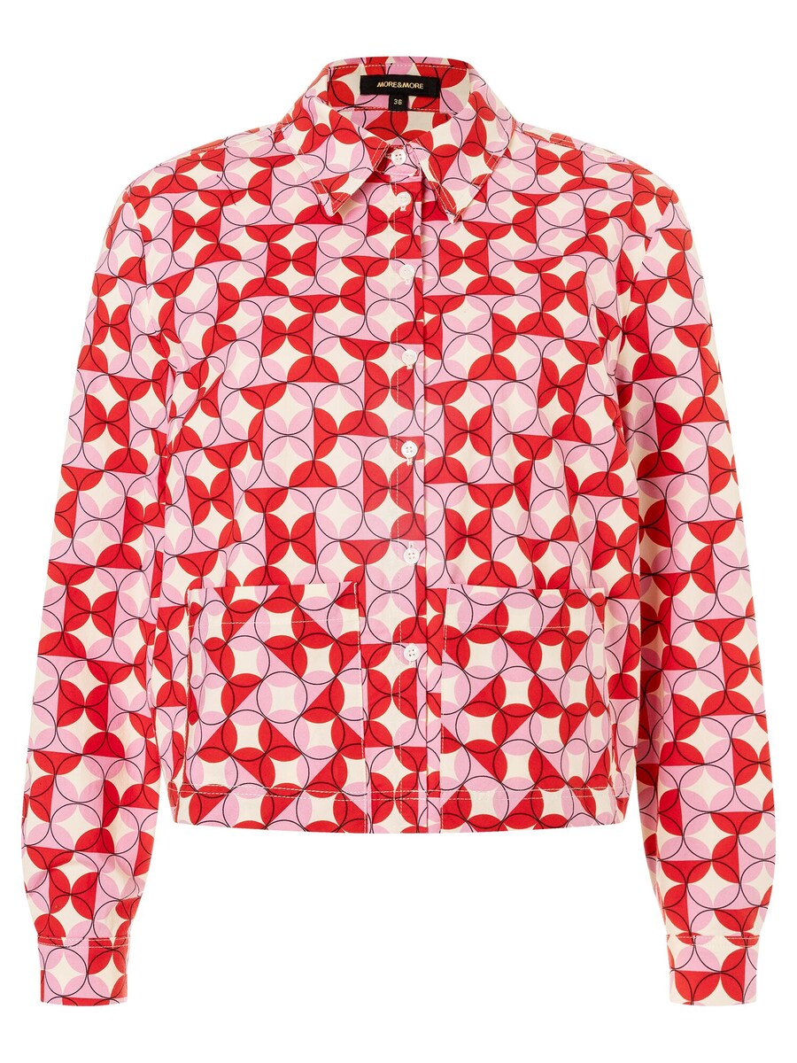 

Блузка MORE & MORE, цвет Light pink/Red