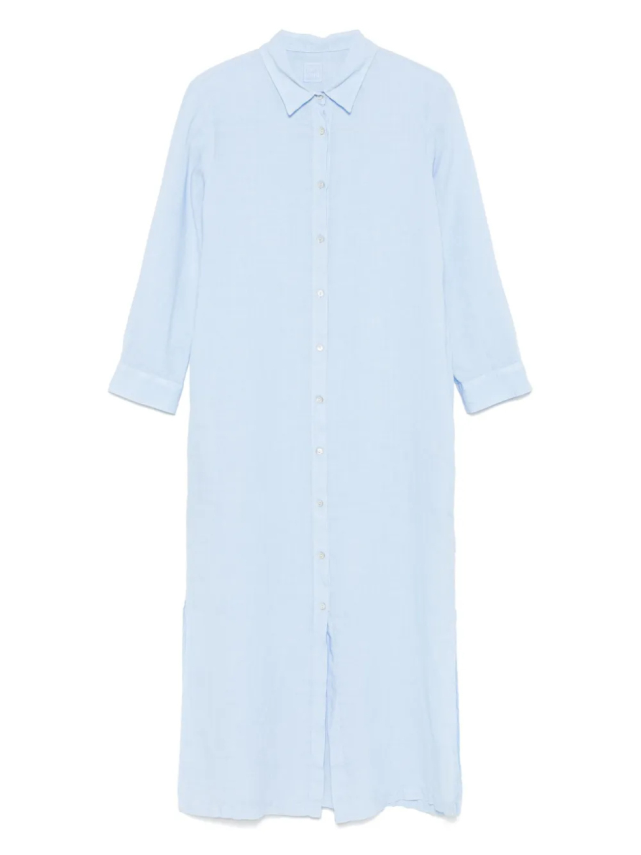 

Льняное платье миди 120% Lino, синий