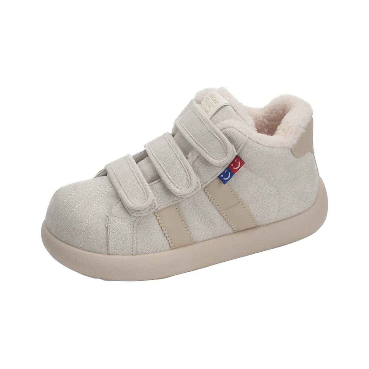 

Детские низкие повседневные кроссовки с амортизацией, термоподдержкой, влагоотведением, износостойкие и легкие PROTECTCAMEL, экрю