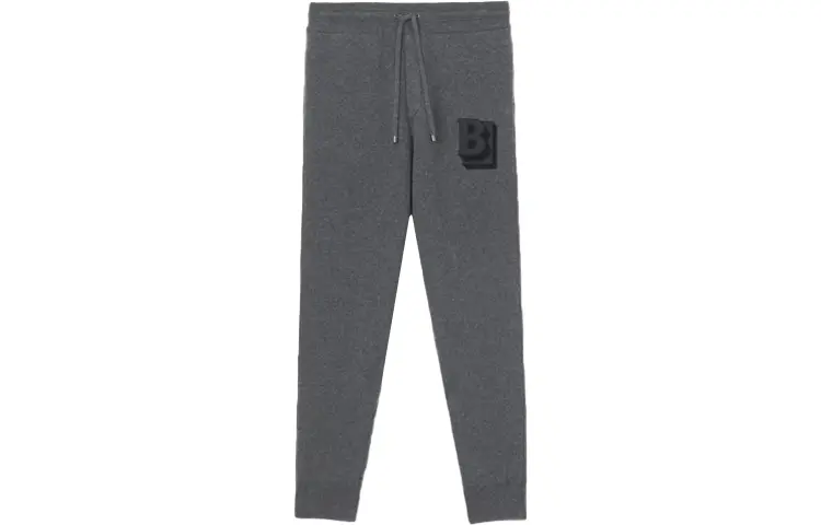 

Трикотажные спортивные штаны мужские Burberry, темно-серый