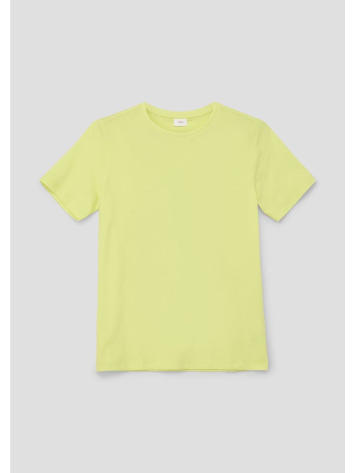 

s.Oliver Футболка в цвете 7017_lemon, Хаки, s.Oliver Футболка в цвете 7017_lemon