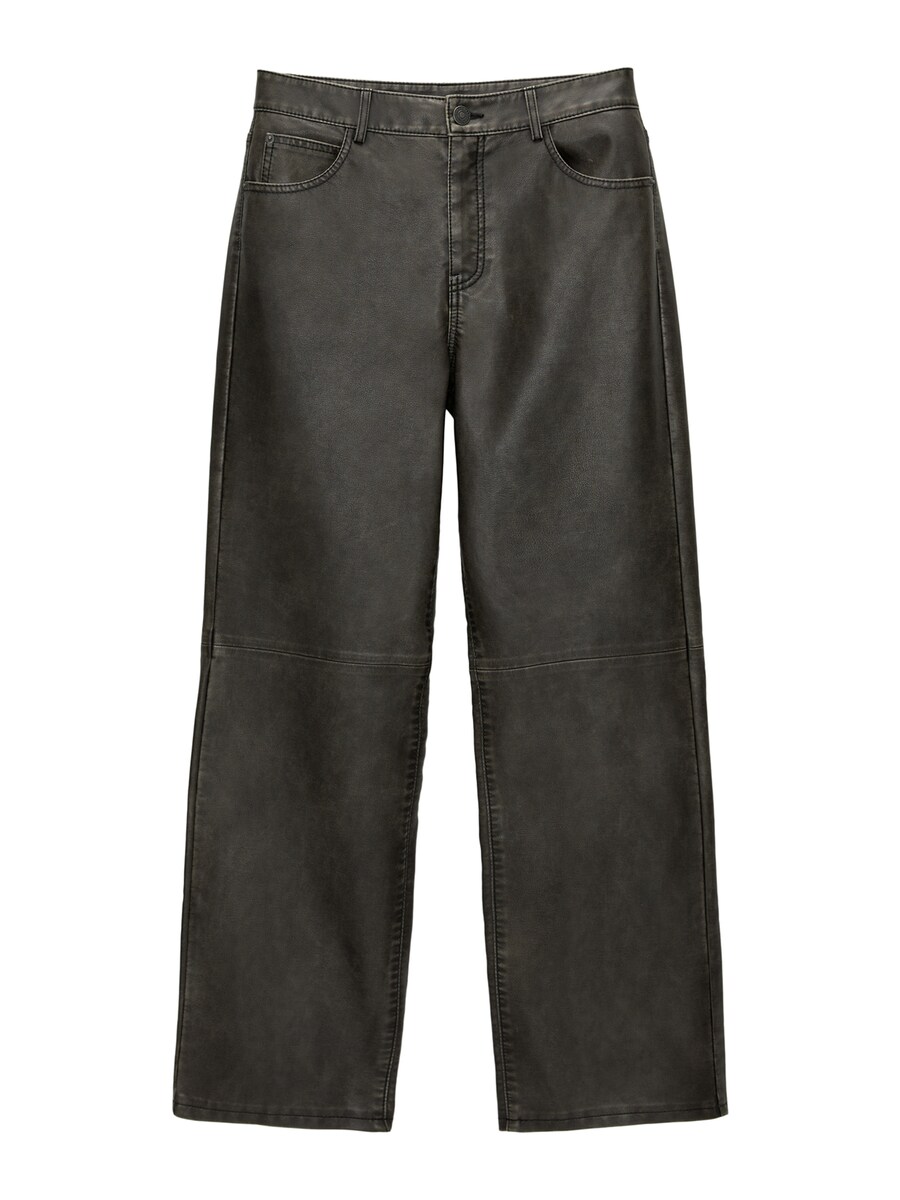 

Брюки свободного кроя Pull&Bear, цвет mottled brown