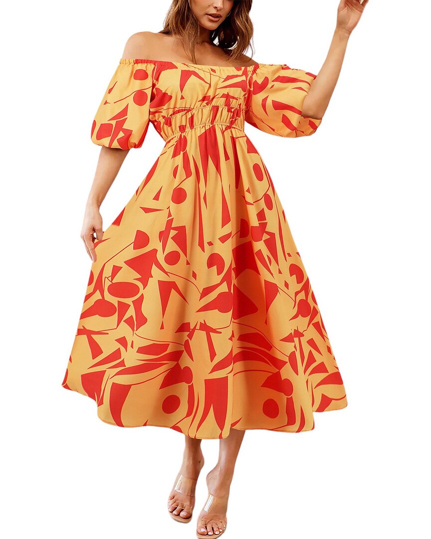 

Платье миди Nino Balcutti, желтый