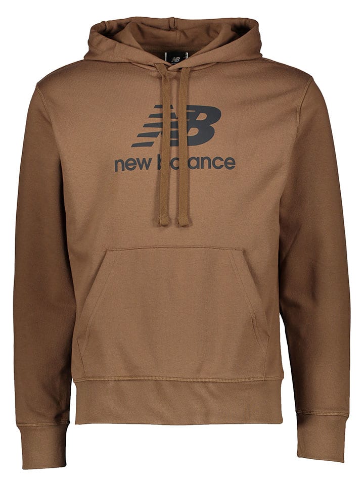 

Толстовка с капюшоном New Balance, коричневый