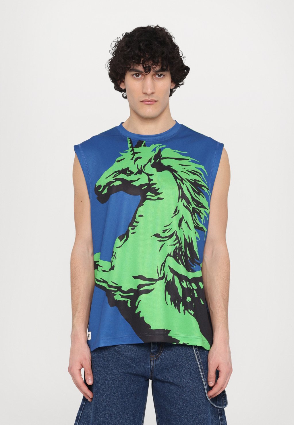 

Топ ENGINEERED SLEEVELESS Dhruv Kapoor, зеленый