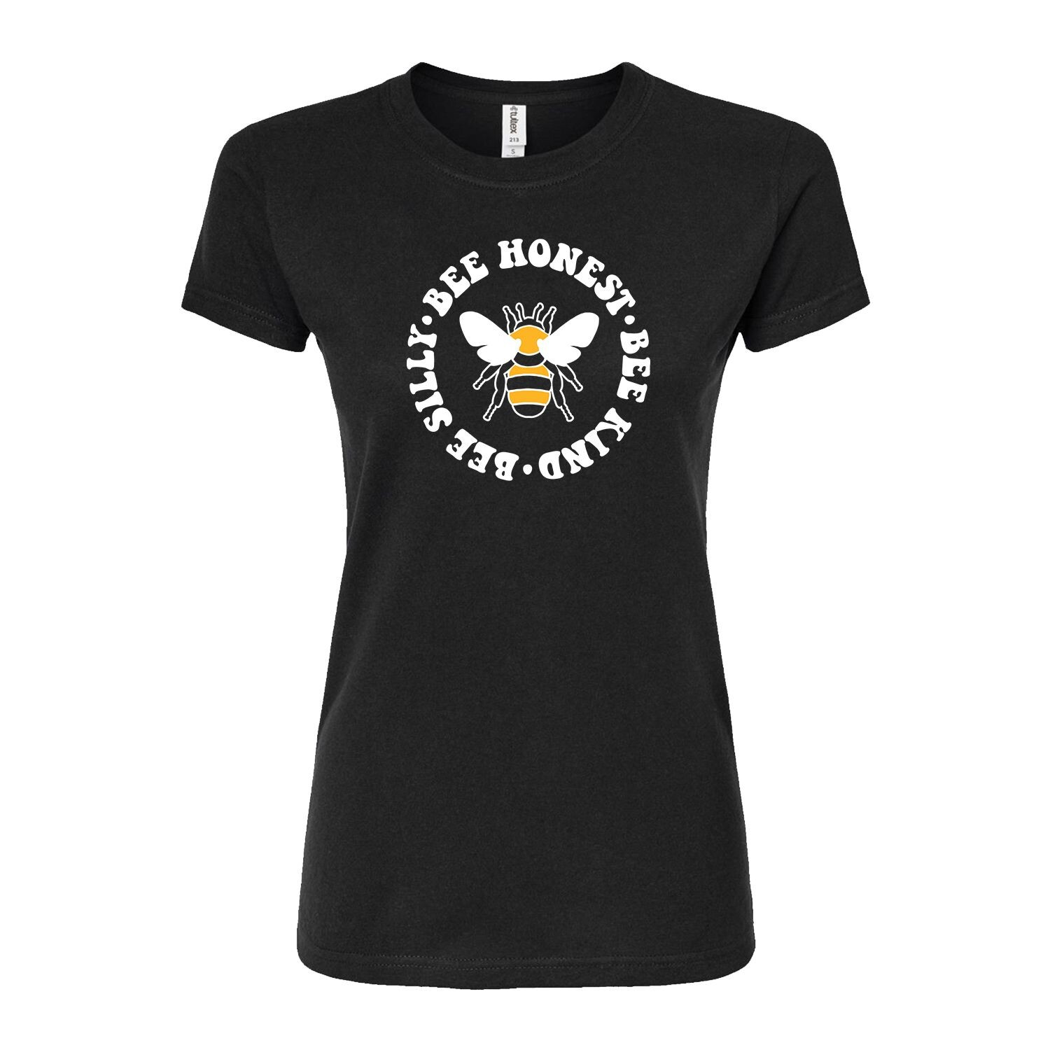 

Облегающая футболка для юниоров "Bee Honest Bee Kind" Licensed Character