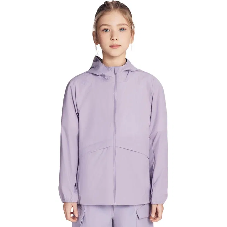Детская куртка с капюшоном тонкая DESCENTE, KK-Seam Foam — фото 3