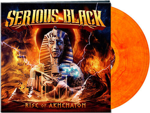 

Виниловая пластинка Serious Black: Rise of Akhenaton - Red/Orange Marbled